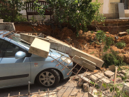  بالفيديو: إصابة متوسطة لعامل عربي بانهيار جدار في ورشة عمل شمال يافا